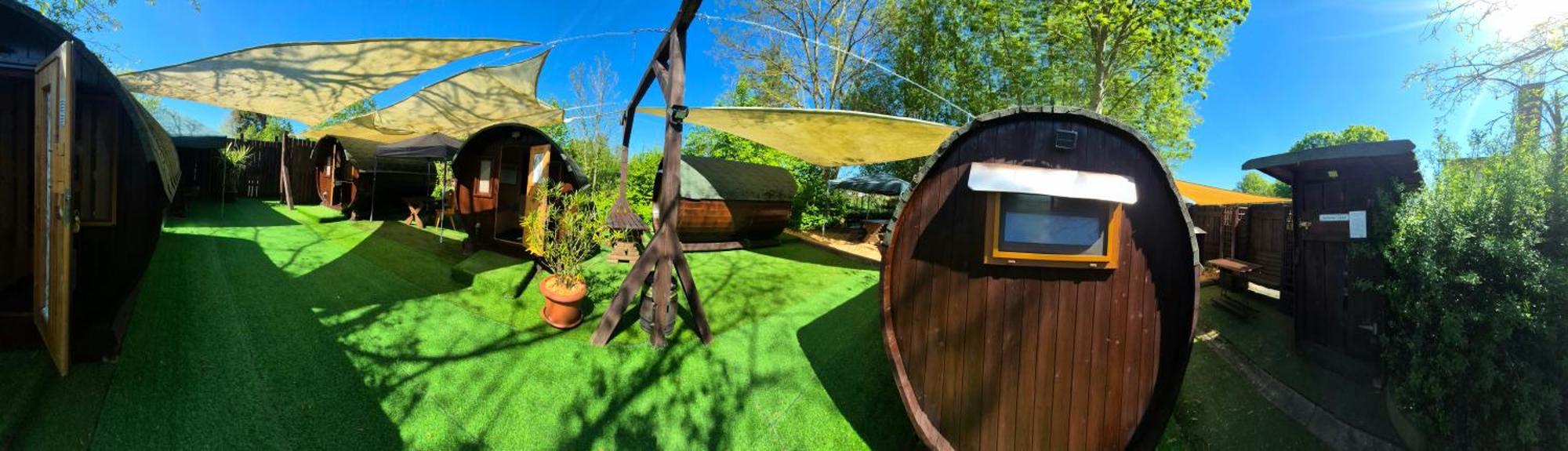Mini Hotel Uebernachten Im Gurkenfass Lübbenau Eksteriør billede